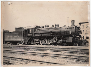 Canadian Pacific Railway (CPR) antique photos of trains